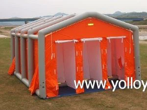 Portable Inflatable Txiav Txim Tsev Pheebsuab Thaum Muaj Xwm Ceev