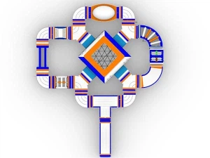 Loj Inflatable Floating Water Park